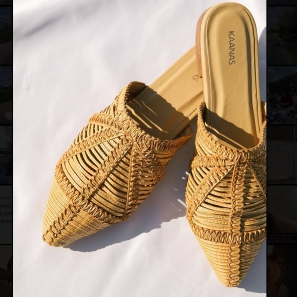 Kaanas Basketweave Mule - Picture 1 of 3